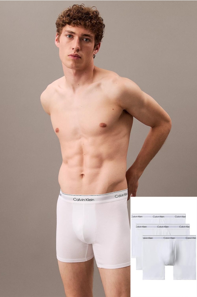 BOXER BRIEF 3PK 000NB3964A WHITE WHITE WHITE